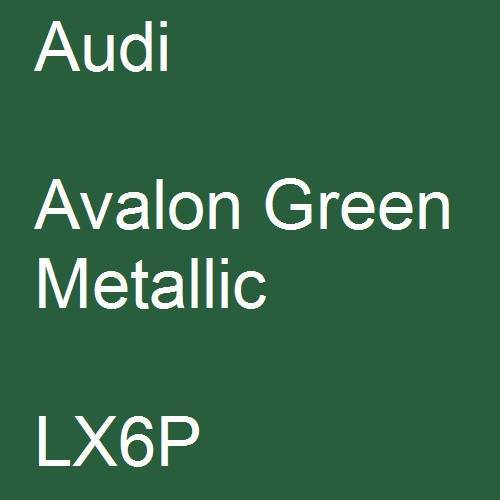 Audi, Avalon Green Metallic, LX6P.